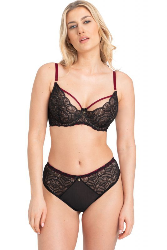 Samanta Biustonosz Charlotte A123 czarny