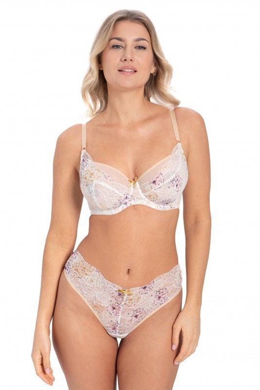 Samanta Biustonosz soft Vivian A123 ciasteczkowy