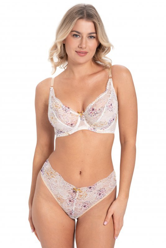 Samanta Biustonosz soft Vivian A144 ciasteczkowy