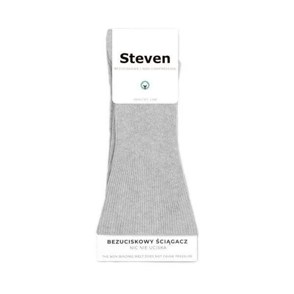 Steven Skarpety bezuciskowe 018 melanż szary