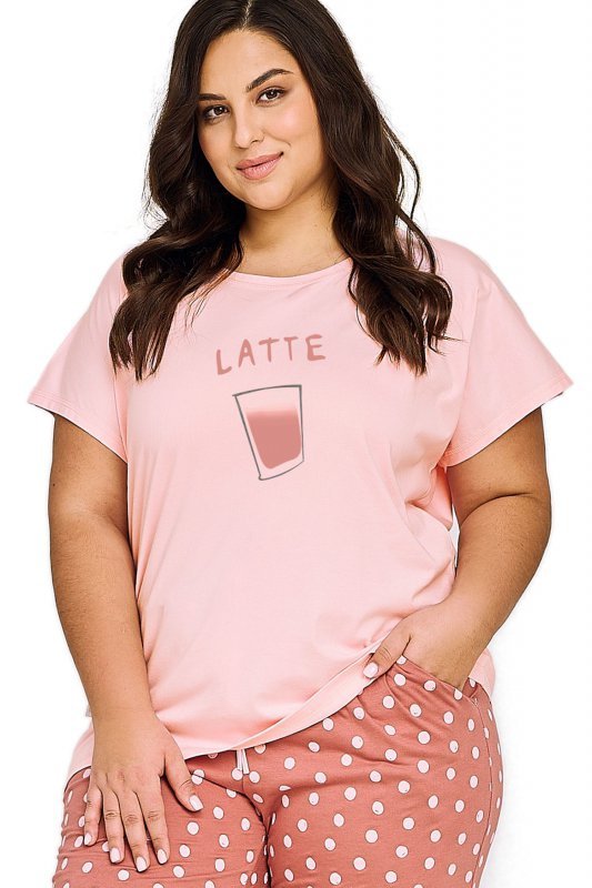 Taro Piżama Frankie 3158 01 różowa