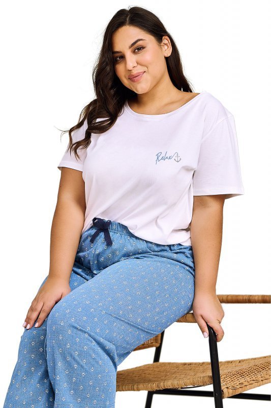 Taro Piżama Leona 3162 01 biała