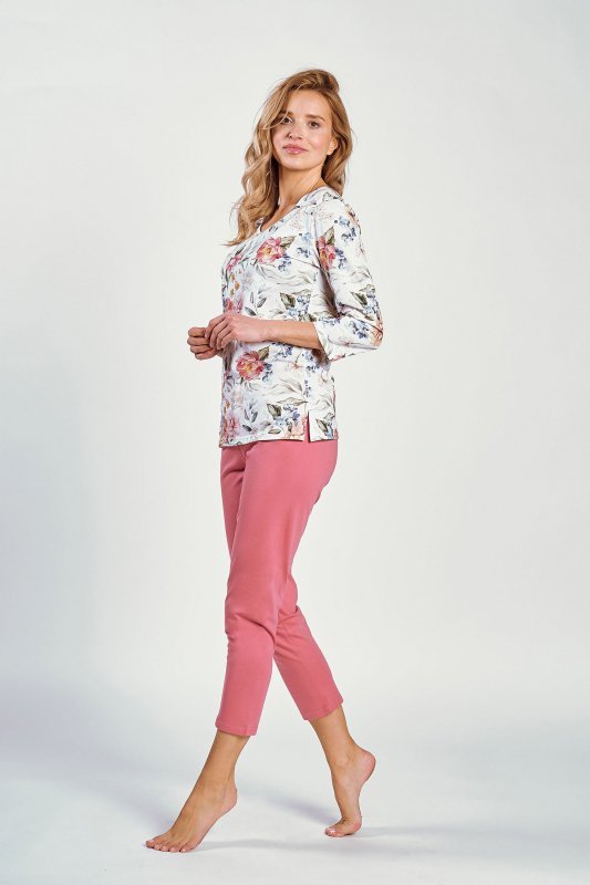 Taro Piżama Louisa 3247 01 biała