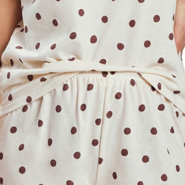 Taro Piżama damska Selina 3528 01 ecru