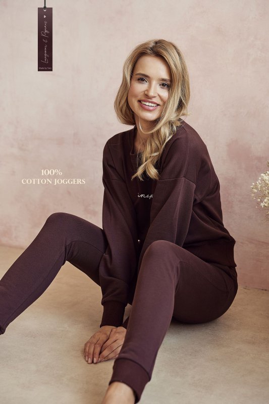 Taro Spodnie Selena 3057 01 brązowe