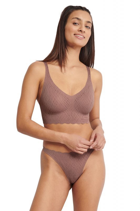 Sloggi Biustonosz Bliss Bralette brudnoróżowy