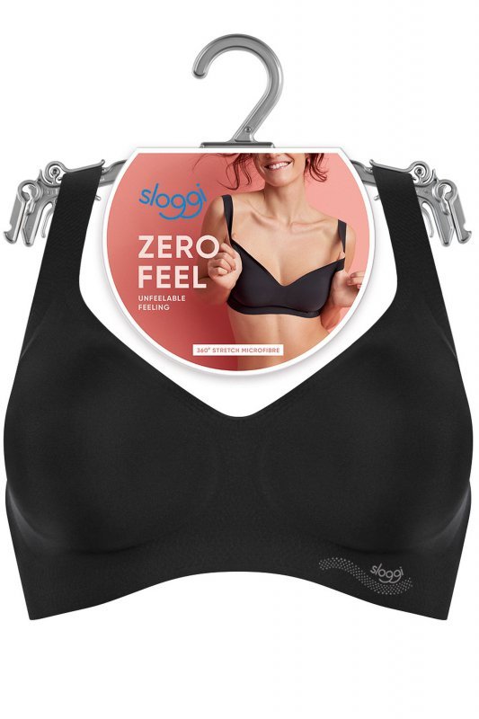 Sloggi Biustonosz Bralette Zero Feel EX czarny