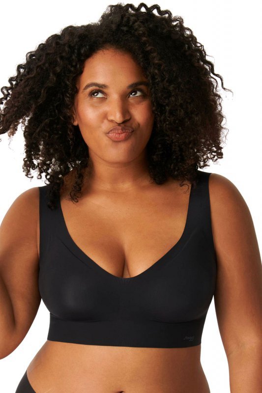 Sloggi Biustonosz Bralette Zero Feel EX czarny
