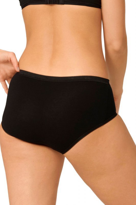 Sloggi Figi Basic Midi czarne