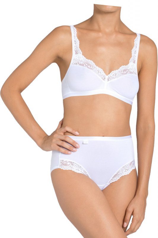 Sloggi Figi Romance Maxi białe