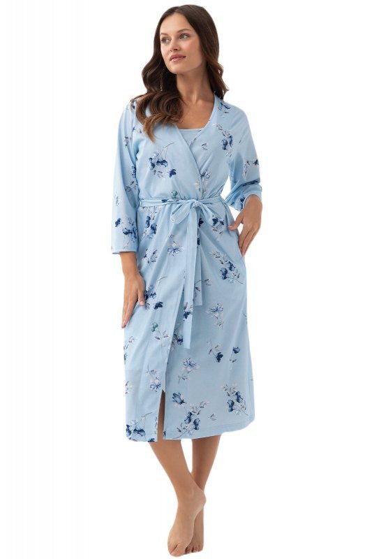 Szlafrok Luna 376 3/4 M-2XL W25 damski