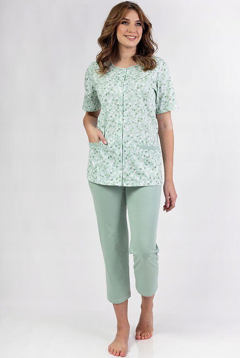 Piżama Regina 694 kr/r 2XL-3XL W25 damska rozpinana