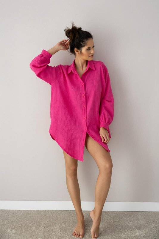 Koszula Sensis Magenta dł/r S-XL rozpinana