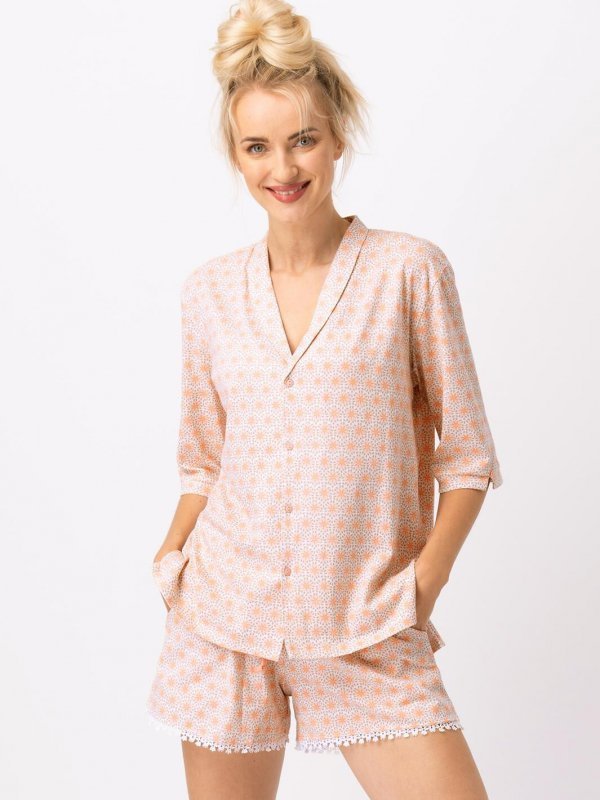 Piżama Key LNS 753 A25 kr/r S-XL rozpinana