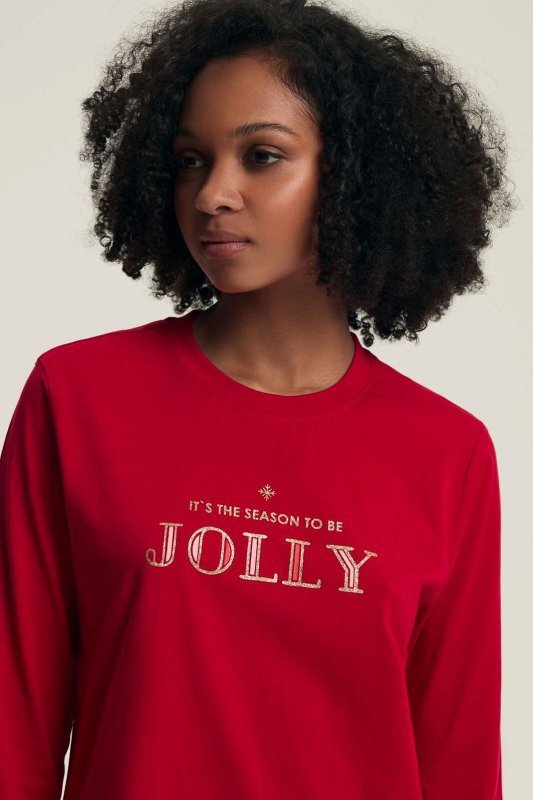 Piżama Henderson Ladies 43718 Dotie dł/r S-3XL