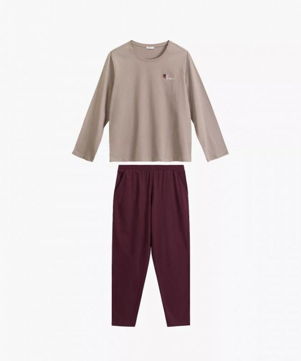 Piżama Atlantic NLP-498 dł/r S-2XL