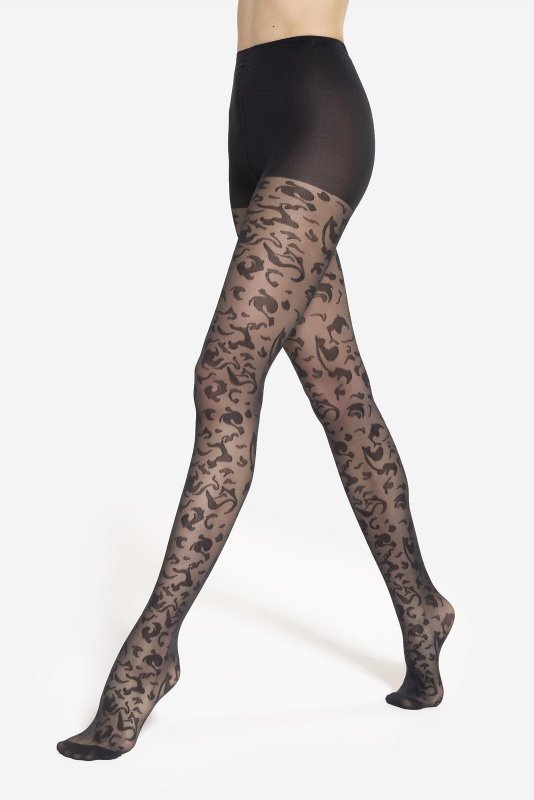 Rajstopy Gatta Trendy Floral wz.05 40 den 2-4