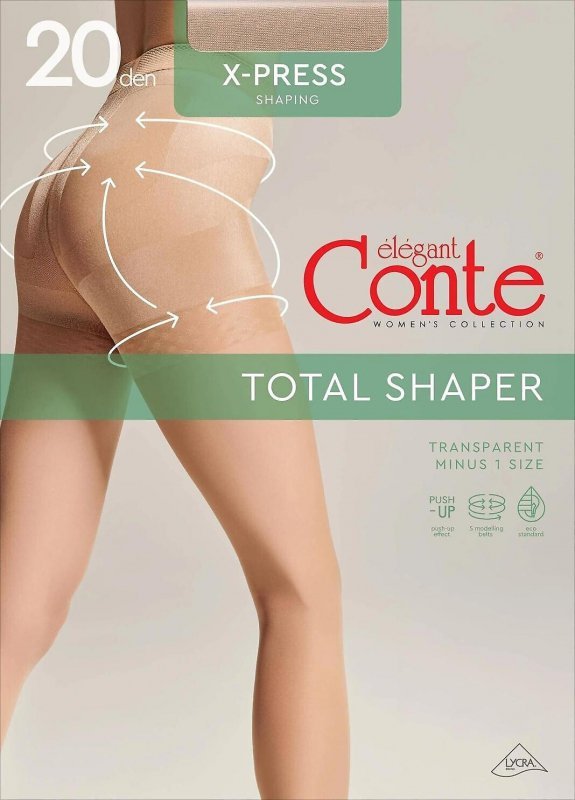 Rajstopy Conte Elegant X-Press 20 den 2-4