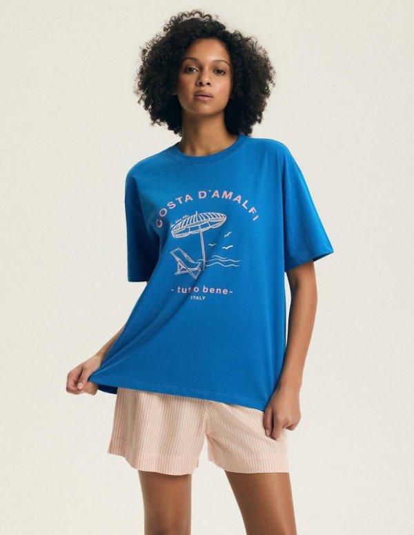 Piżama Henderson Ladies 44479 Edris kr/r S-