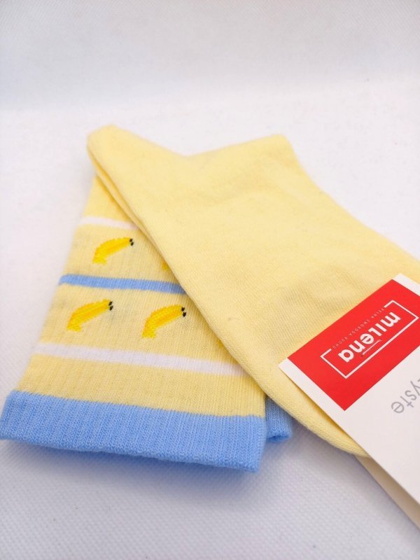 Skarpety Milena 0200-234 Banany 37-41