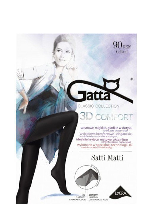 Rajstopy Gatta Satti Matti 90 den 2-4