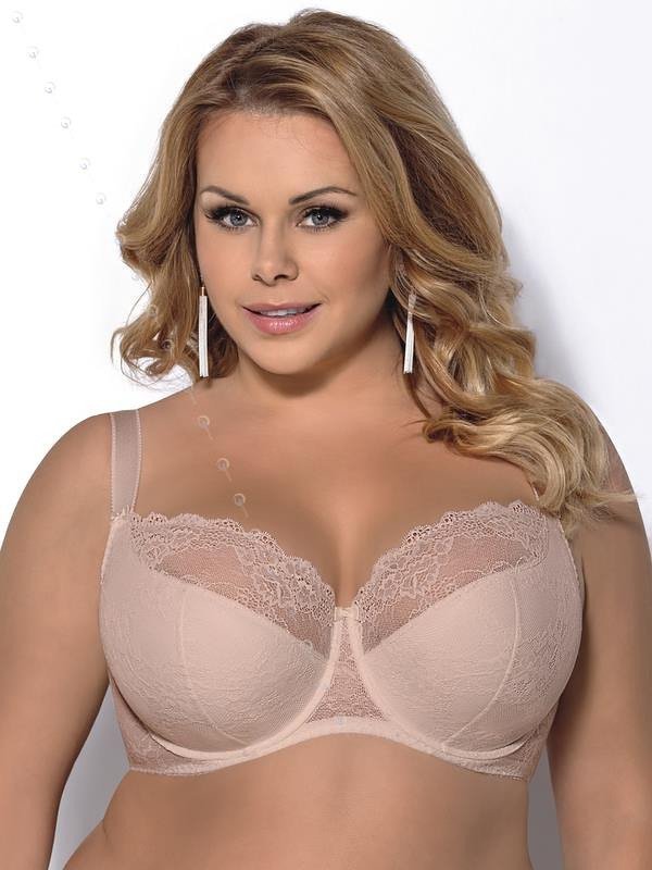 Biustonosz semi soft Gorsenia K 357 Blanca