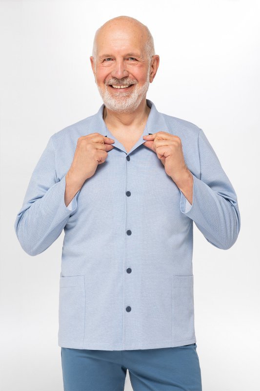 Piżama Martel 403 Antoni III dł/r 3XL-4XL rozpinana męska