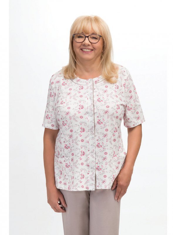 Piżama Martel Maria I 200 kr/r 3XL-4XL damska rozpinana