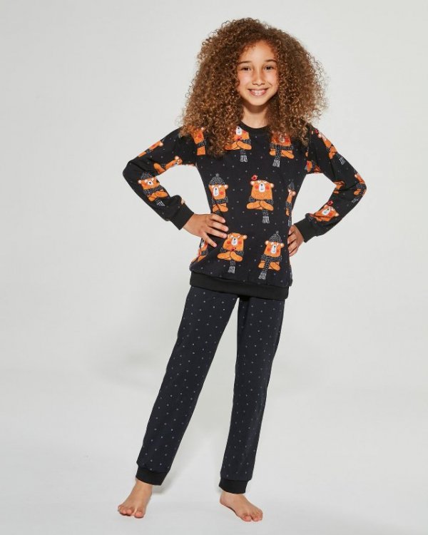 Piżama Cornette Kids Girl 996/148 Bear dł/r 86-92