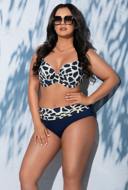 Biustonosz kąpielowy full cup Ava SK 195 Navy Blue