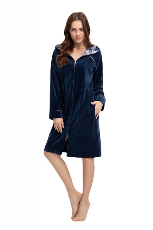 Szlafrok Luna 389 Velour 3XL Z24 damski