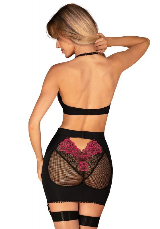 Komplet Obsessive Rosenty Top & Skirt