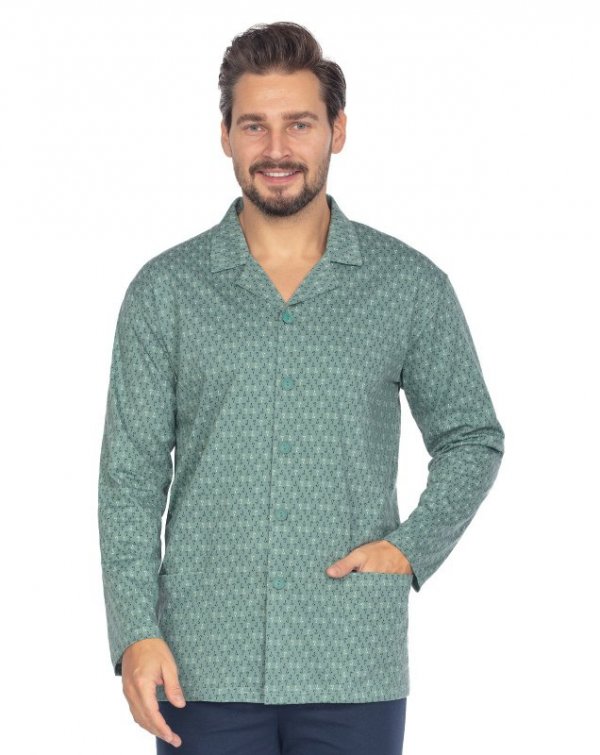 Piżama Regina 463 dł/r M-XL L24 męska rozpinana