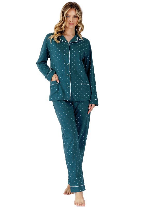 Piżama Leveza Newena 1478 dł/r M-2XL rozpinana