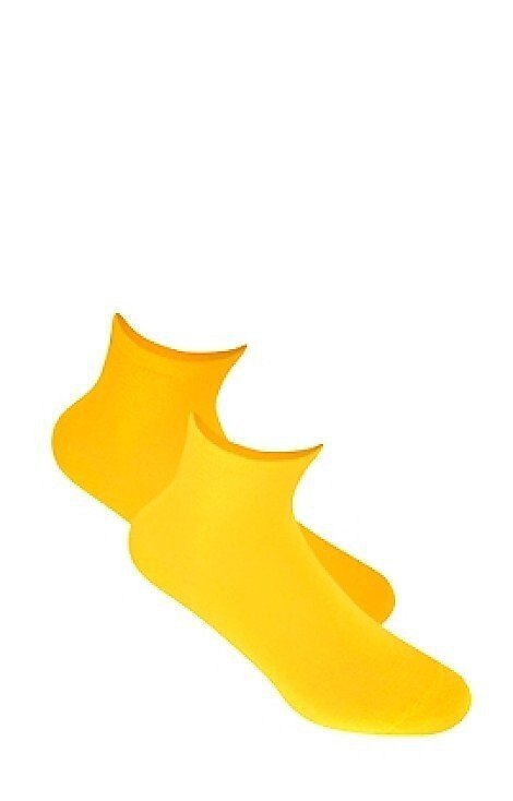 Skarpety Gatta W44.000,U44.000 młodzieżowe Gładkie Yellow 33-38