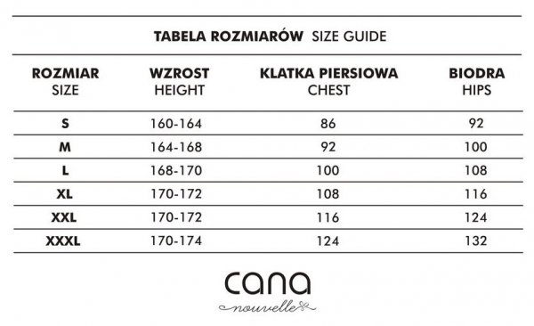 CANA PIŻAMA DAMSKA 932 2XL - WYSYŁKA 24H