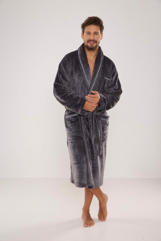  Szlafrok De Lafense 716 Rafael M-2XL męski -WYSYŁKA 24H