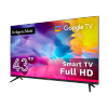 Telewizor Kruger&Matz 43 FHD Google TV DVB-T2/T/C  H.265 HEVC