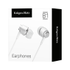 Słuchawki dokanałowe z mikrofonem Kruger&Matz B1 białe