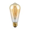 Żarówka LED V-TAC 4,8W E27 Filament Złota Vintage ST64 64x143mm VT-2066-N 1800K 300lm