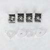 Profil Aluminiowy V-TAC 2mb Anodowany, Klosz Mleczny, Kątowy, Cienkościenny VT-8109