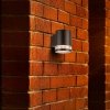 Kinkiet Ogrodowy Ścienny Solarny V-TAC 1W LED Czarny IP54 Czujnik ruchu VT-1145 3000K 70lm 3 Lata Gwarancji