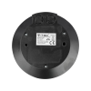Czujnik Ruchu 360st V-TAC Natynkowy Sufitowy SLIM 25mm Czarny VT-8027