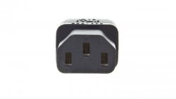 Adapter IEC C13 / IEC C5 koniczynka WAADAPATIEC1