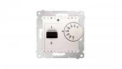 Simon 54 Regulator temperatury 16A 5-40C IP20 kremowy DRT10W.02/41