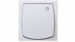 MADERA Przycisk hermetyczny /światło/ IP44 biały ŁNH-5N/00