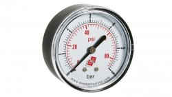 Manometr standardowy z przyłączem tylnym, śr. 40mm, 0-10bar, G1/8, M40A.PL010G18