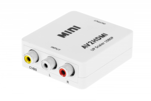 Konwerter sygnału gniazdo AV - CHINCH CVBS + AUDIO - gniazdo HDMI