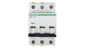 Wyłącznik nadprądowy 3P C 16A 6kA AC iC60N-C16-3 A9F04316