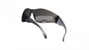 Okulary ochronne z poliwęglanu przydymione UV400 BRAVA2 SMOKE BRAV2FU